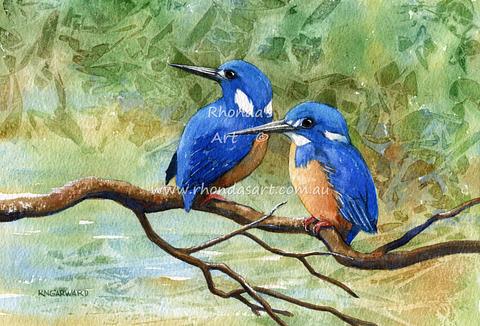 Two Kingfishers 4